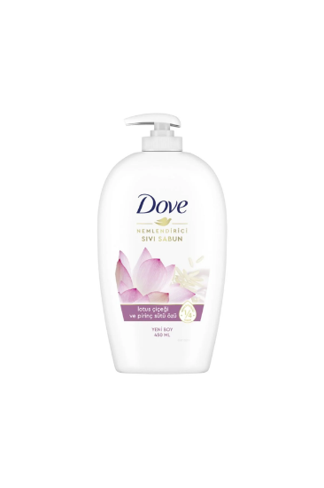 Dove Sıvı Sabun Lotus Çiçeği & Pirinç Özü 450 Ml