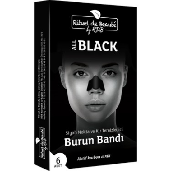 Rituel De Beuate Aktif Karbon Siyah Nokta Burun Bandı