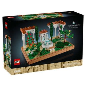 10359 Lego icons Çeşmeli Bahçe - Fountain Garden 1302 parça +18 y