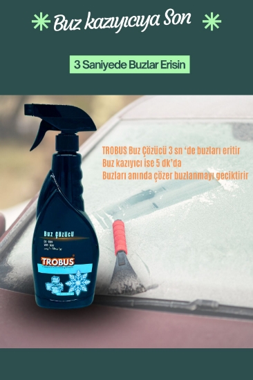 Buz Çözücü Sprey Don Ve Buzlanmaya Karşı Etkili Çözüm – Sprey 500