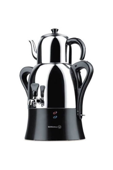 KORKMAZ Kor A341-04 Çaykolik Inox/siyah Semaver