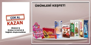 Bisküvi Ve Kraker - Gofret - Sağlıklı Atıştırmalıklar kampanya resmi