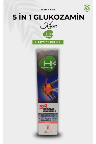 HK Remedy 5 in 1 Özel Formül Diz Ağrı Kremi 100 ml