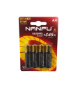Nanfu Kalem Pil AA Lr6 1.5V Alkalin 4'lü Paket