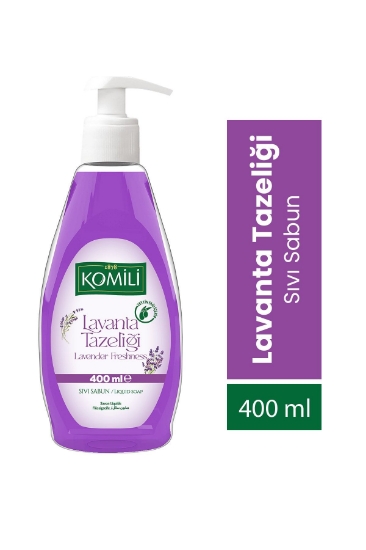 Komili Lavanta Tazeliği Sıvı Sabun Lavanta Kokulu  400 ml