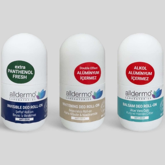 Alldermo Şeffaf - Invisible Roll-On 50 ml