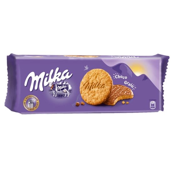 Milka Choco Grains Yulaflı Bisküvi 126 gr - 3 Adet