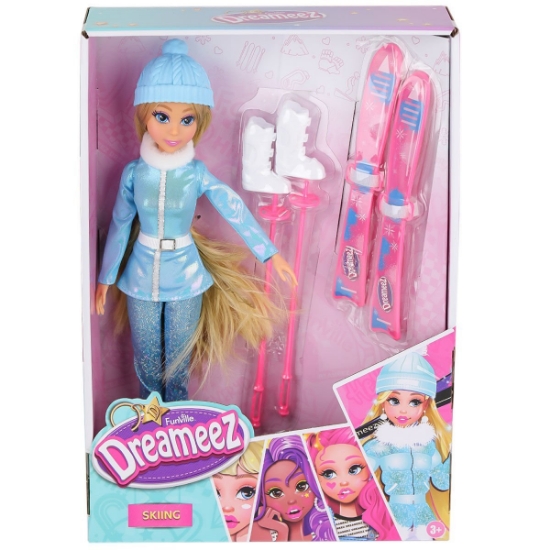 Oyuncak 1081030 Dreameez Bebek ve Kayak Seti -Sunman