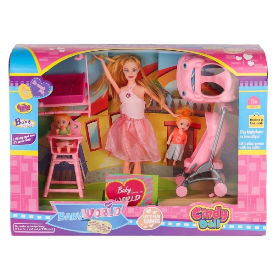 Oydaş 02431 Oyuncak Anlily Baby World Cindy Doll Bebek