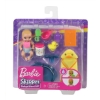Oyuncak GHV83 Özellikli Minik Bebekler Barbie Bebek Bakıcısı