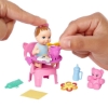 Oyuncak GHV83 Özellikli Minik Bebekler Barbie Bebek Bakıcısı