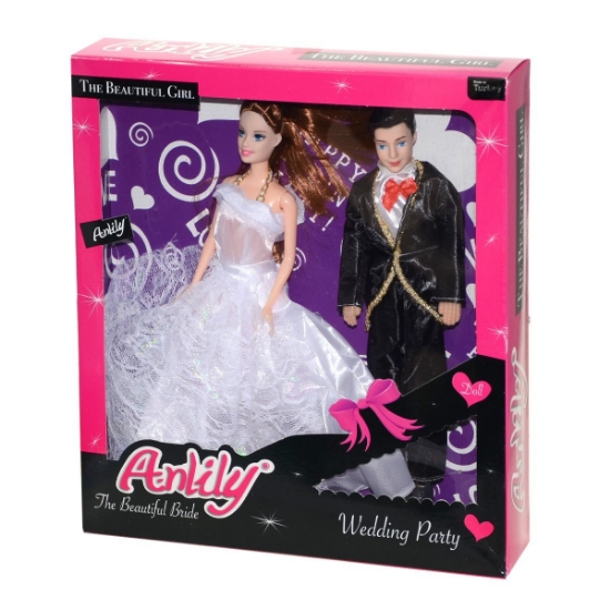 Oydaş 02264 Oyuncak Anlily Gelin ve Damat / +3 yaş