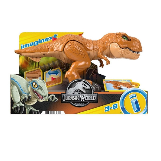Oyuncak HFC04 Imaginext, Jurassic World T-Rex Aksiyonu