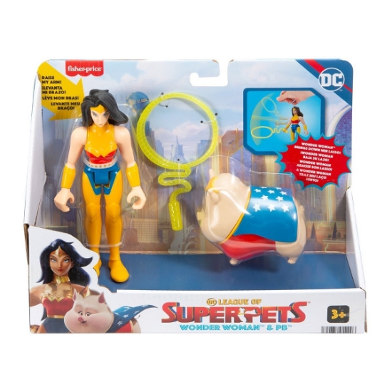 Oyuncak HGL01 Imaginext DC League of Super Pets -  Kahramanlar ve Hayvanl