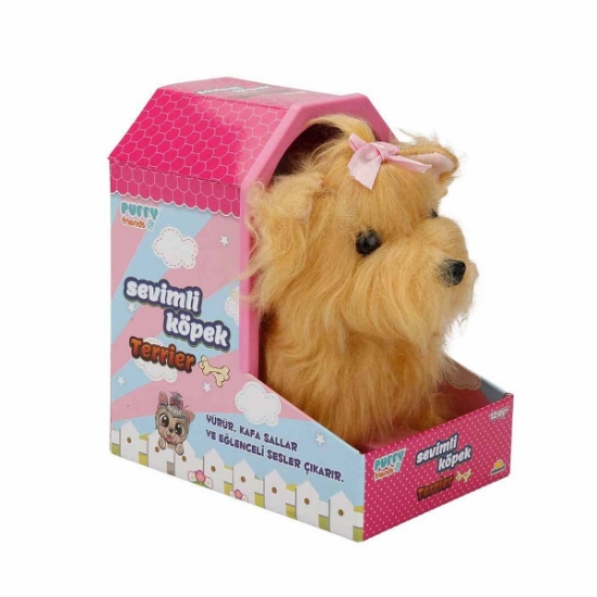 Sunman 47908 Oyuncak Hareketli Sesli Sevimli Köpek Terrier