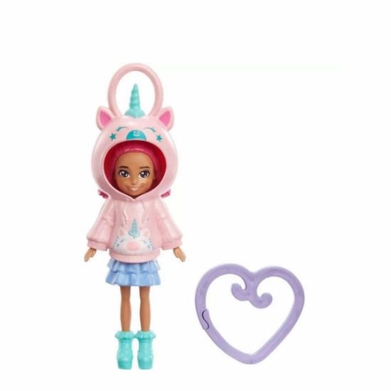 Oyuncak HKV98 Polly Pocket Kapüşonlu Bebekler