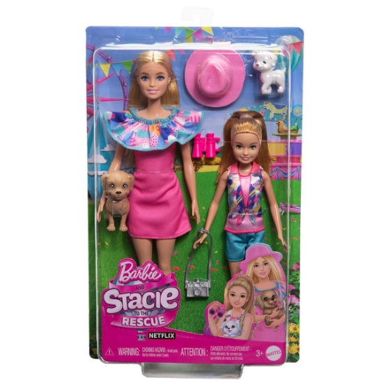 Oyuncak HRM09 Barbie ve Stacie Kız Kardeşler İkili Set - Barbie & Stacie