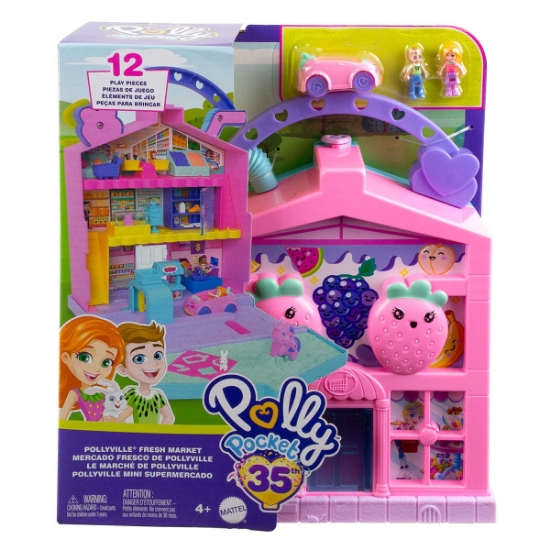 Oyuncak HRD45 Polly Pocket Eğlenceli Market Oyun Seti