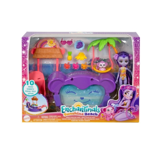 Oyuncak HTW73 Enchantimals Eğlenceli Havuz Partisi Oyun Seti