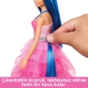 Oyuncak HRR16 Barbie Mavi Saçlı Prenses Bebek