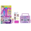 Oyuncak HRD65 Polly Pocket Radyo Temalı Moda Eğlencesi Oyun Seti