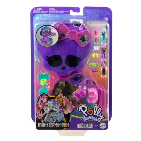 Oyuncak HVV58 Polly Pocket - Monster High Temalı Kompakt Oyun Seti