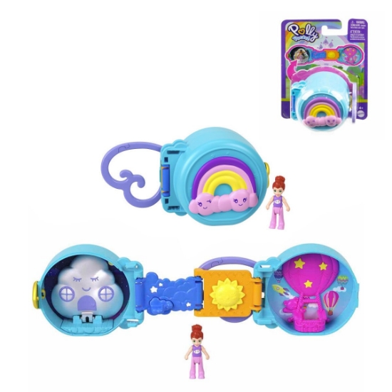 Oyuncak HRD73 Polly Pocket Sevimli Hayvancık Temalı Mini Oyun Setleri
