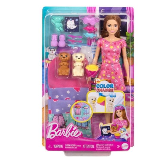 Oyuncak HXN01 Barbie ve Köpekçikleri Pijama Partisi