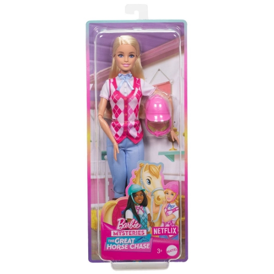 Oyuncak HXJ38 Barbie Binici Bebek - Malibu -Barbie Mysteries: The Great H