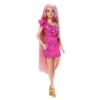 Oyuncak JDC85 Barbie Upuzun Muhteşem Saçlı Bebekler Pembe Saçlı Bebek