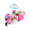 Oyuncak HWP24 Polly Pocket Filamingo Motosiklet ve Tropik Aksesuarlar