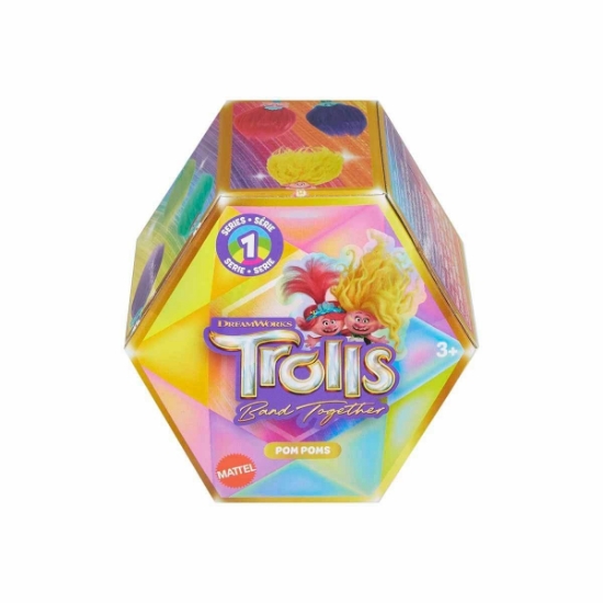 Oyuncak HPB53 Trolls Çantaya Takılabilen Şaç Figürleri