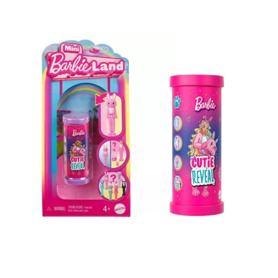 Oyuncak HYM25 Mini Barbieland Cutie Reveal Bebekler