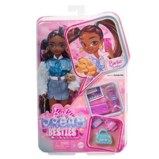Oyuncak HYC22 Barbie Dream Besties Ana Karakter Bebeklers Brooklyn
