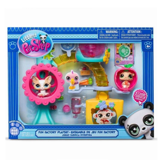 Oyuncak 5196 Littlest Pet Shop Minişler Eğlence Fabrikası Oyun Seti S1 -S