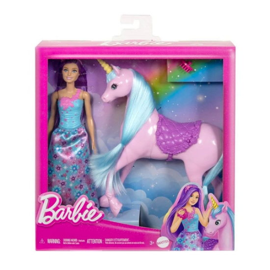 Oyuncak HYT62 Barbie ve Tek Boynuzlu Atı