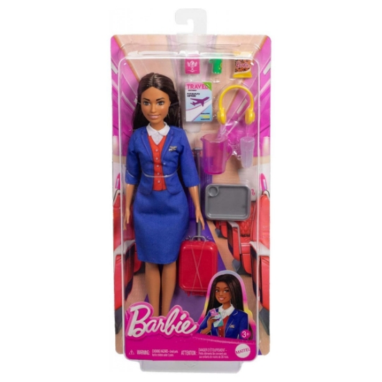 Oyuncak HYT60 Barbie Hostes Bebek ve Aksesuarları
