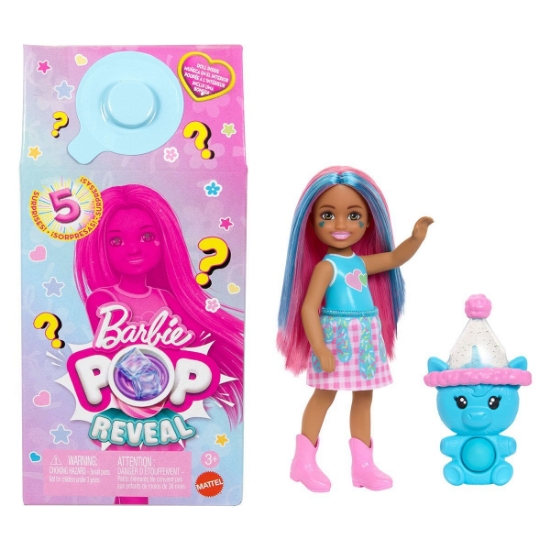 Oyuncak JCN89 Barbie Chelsea POP Reveal Milkshake Serisi