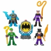 Oyuncak HFD47 Imaginext, Bat-Tech Bat-Signal Figür Seti, DC Super Friends