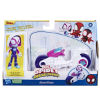 Oyuncak F6777 Spidey ve İnanılmaz Arkadaşları - Motorsiklet ve Figür +3 y