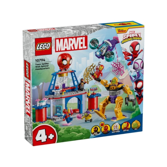 Oyuncak 10794 Lego Marvel Spidey - Spidey Takımı Ağ Örücü Karargahı 193 p