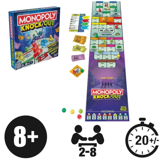 Monopoly F8995 Oyun Knockout