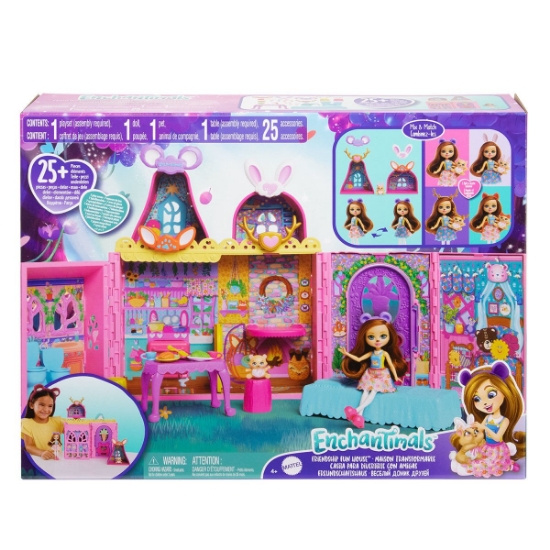 Oyuncak HXL53 Enchantimals Ana Karakter Bebekler Evi