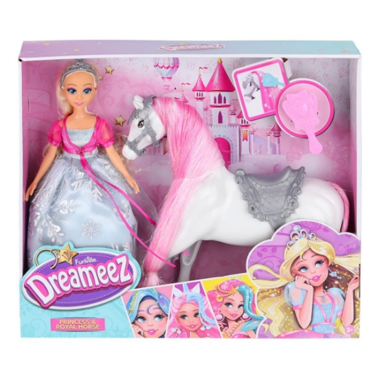 Sunman 81047 Oyuncak Dreameez Prenses Bebek ve Atı
