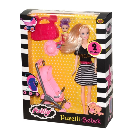 Oydaş 02426 Oyuncak Anlily Pusetli Bebek
