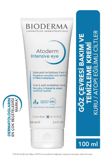 Bioderma Atoderm Intensive Giz Çevresi Kremi ve Temizleyici 100 ml