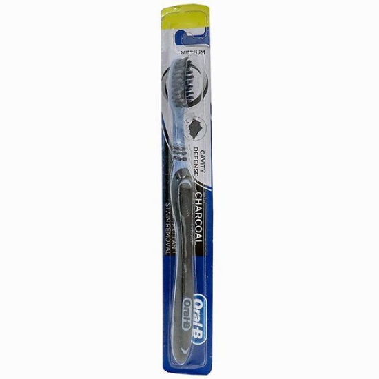Oral-B Cavity Defense Derin Temizlik+Leke Çıkarma Kömür Özlü Diş Fırçası Orta