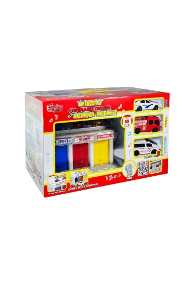 Vardem Işıklı Müzikli Ilk Yardım Garajı (AMBULANS, POLİS, ITFAİYE ARAÇLARI), Lfı-9555