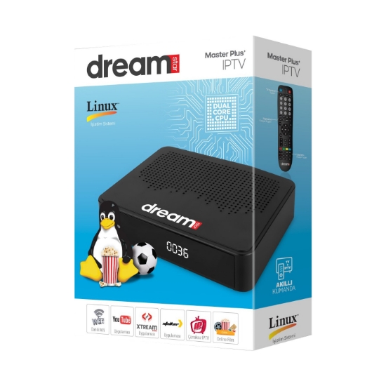 Dreamstar Master Plus + Ipp Hd Linux Uydu Alıcısı 111066