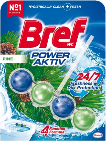 Bref Power Aktiv Klozet Blok Çam Kokulu 2'li Paket